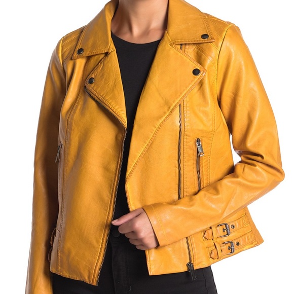 Sebby Jackets & Blazers - Fall Date Night Sebby Faux Leather Moto Jacket